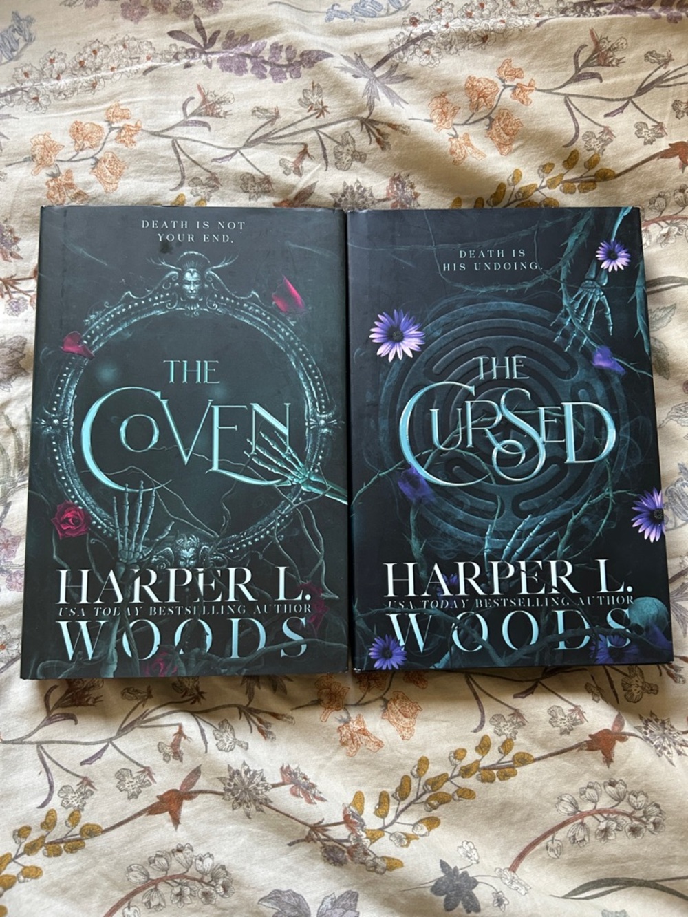 Coven of Bones Books 1 and 2 by Harper L. Woods - The Coven and The Cursed